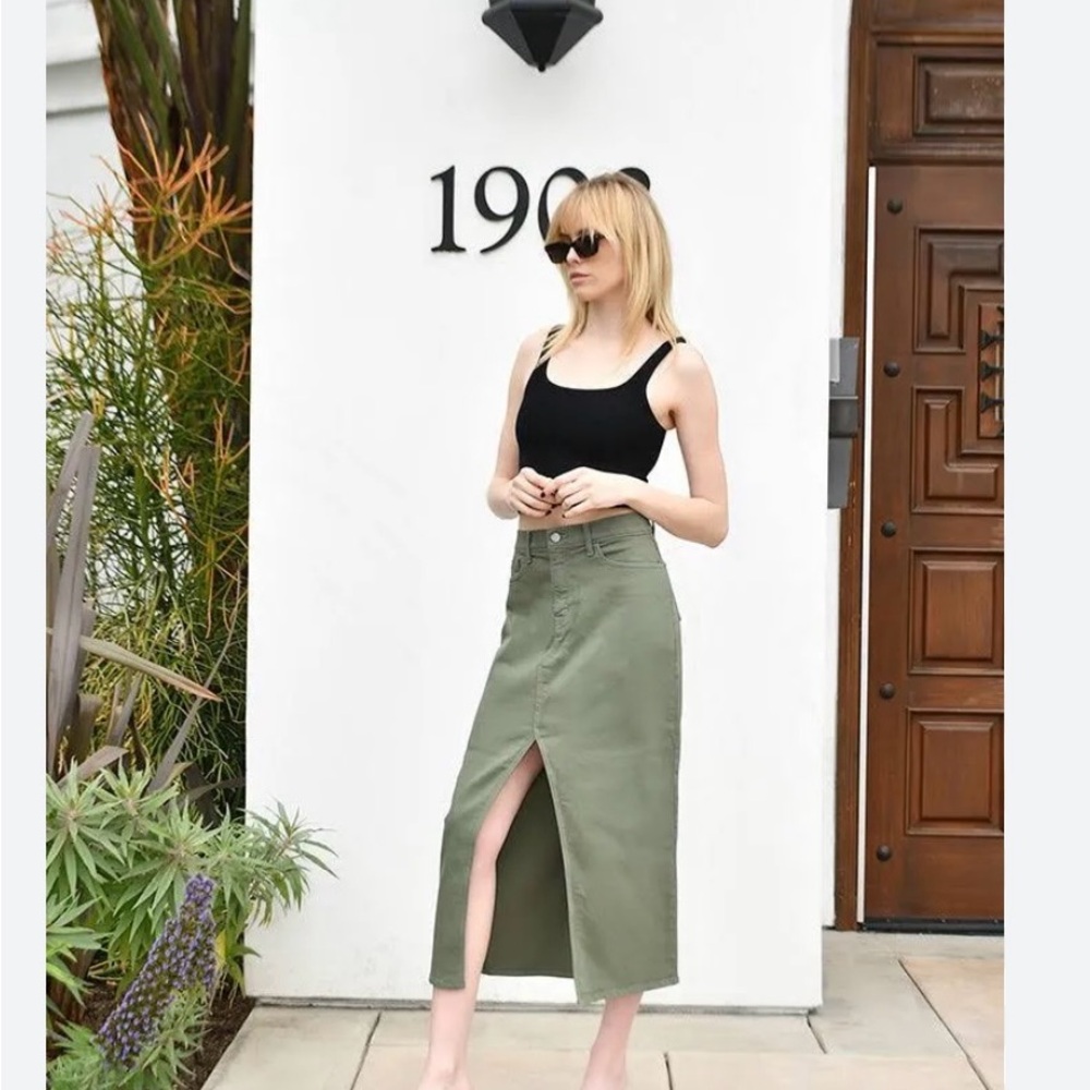 MODERN AMERICAN Maxine Skirt in Sage Size 26 New With Tags
